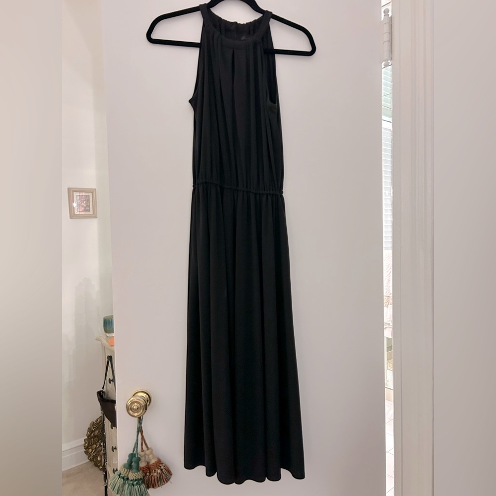 Beautiful black jersey dress by Kenneth Cole.